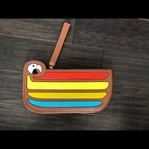 Katespade Macaw Clutch - Authentic